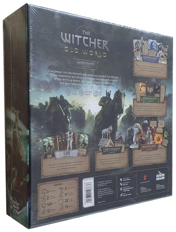 Go On Board The Witcher: Old World Board Game – Kickstarter Expansion with Ciri | Strategy Game for 1-5 Players | Ages 14+ | Plastic