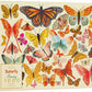 Elena Essex 1000 Piece Puzzle For Adults - Tiger Lounge, Stamp Collection, Butterfly Beauty (Butterfly Beauty)