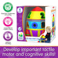 The Learning Journey Rocket Shape Sorter - Multi Color, Plastic, Medium, Model 204207 - Educational Toy for Toddlers 12 Months+