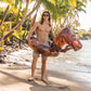 PoolCandy Inflatable 42 inch Animal Pool Tubes and Swim Rings (T-Rex Dinosaur Inflatable 42 inch Dino Pool Tube)