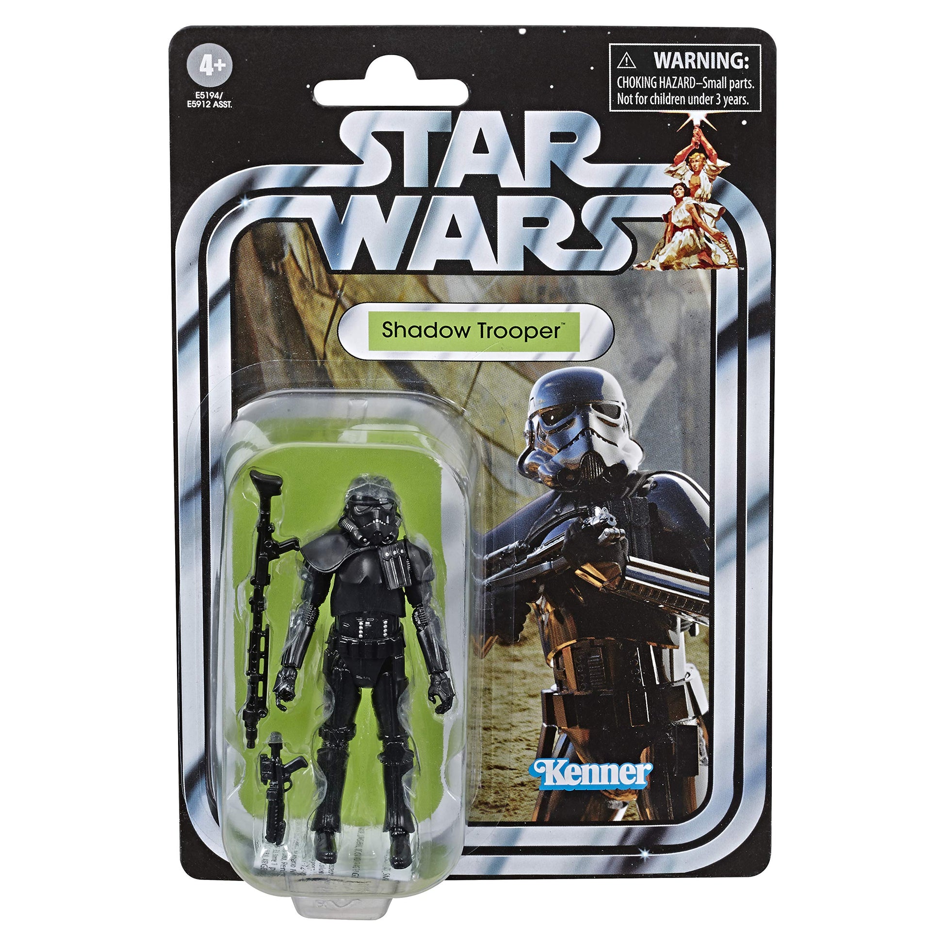Star Wars The Vintage Collection Shadow Trooper Toy, 3.75' Scale Action Figure, Toys For Kids Ages 4 & Up
