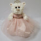 Kinnex Collections Since 1997 12' Quince Anos Quinceanera Last Doll Teddy Bear With Dress (Centerpiece) ~ Arc09831-29 (Blush)