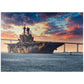 Mypuzzle A U.S. Navy Ship Leaves San Diego Bay And Heads Into The Pacific Ocean - Premium 1000 Piece Jigsaw Puzzle For Adults