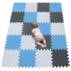 Yiminyuer® 20 Tiles (30Cm×30Cm×1Cm Each Tile) Baby Soft Puzzle Play Mats, Kids Thick Eva Foam Floor, Toddlers & Children'S Soft Interlocking Mat R01R07R12G301020