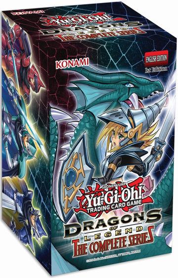 Yu-Gi-Oh! Trading Cards Dragon Of Legend Complete Series Deck, Multicolor (083717850663)