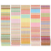 Henoyso 200 Pieces Friendship Bracelets Bulk Handmade Braided String Colorful Braid Friendship Cords Strand Bracelet Party Suppl