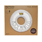 Rae Dunn x CocoNut Float Pool Princess Ring Float - mature-themed Size Large 48 Inch Inflatable Raft & Durable Water Inner Tube - Stable Ride-On for Summer Parties & Swim Events (Pool Princess.)