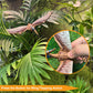 Eku Easyku Dinosaur Toys Tyrannosaurus Triceratops Quetzalcoatlus With Chomp Action, Movable Head Attack Motion, Wing Flapping A