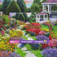 Springbok Flower Garden 500 Piece Puzzle For Adults - Featuring A Beautiful Garden In Bloom