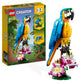 Lego 31136 Creator 3-In-1 The Exotic Parrot, Construction Toy, Jungle Animal Figurines, Frog And Fish, Creative Game For Children From 7 Years Old