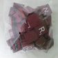 Maroon Wood Scrabble Tiles Set 100 Tiles ~ Game Replacement, Scrapbooking, Crafts, Messages, Etc.