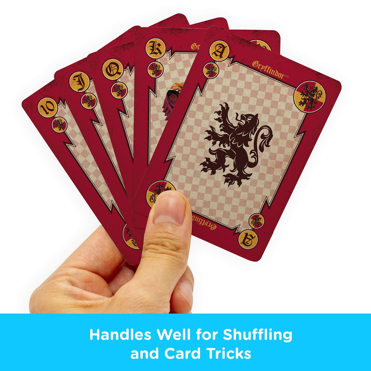 Aquarius Harry Potter Playing Cards - House Crests Themed Deck Of Cards For Your Favorite Card Games - Officially Licensed Harry