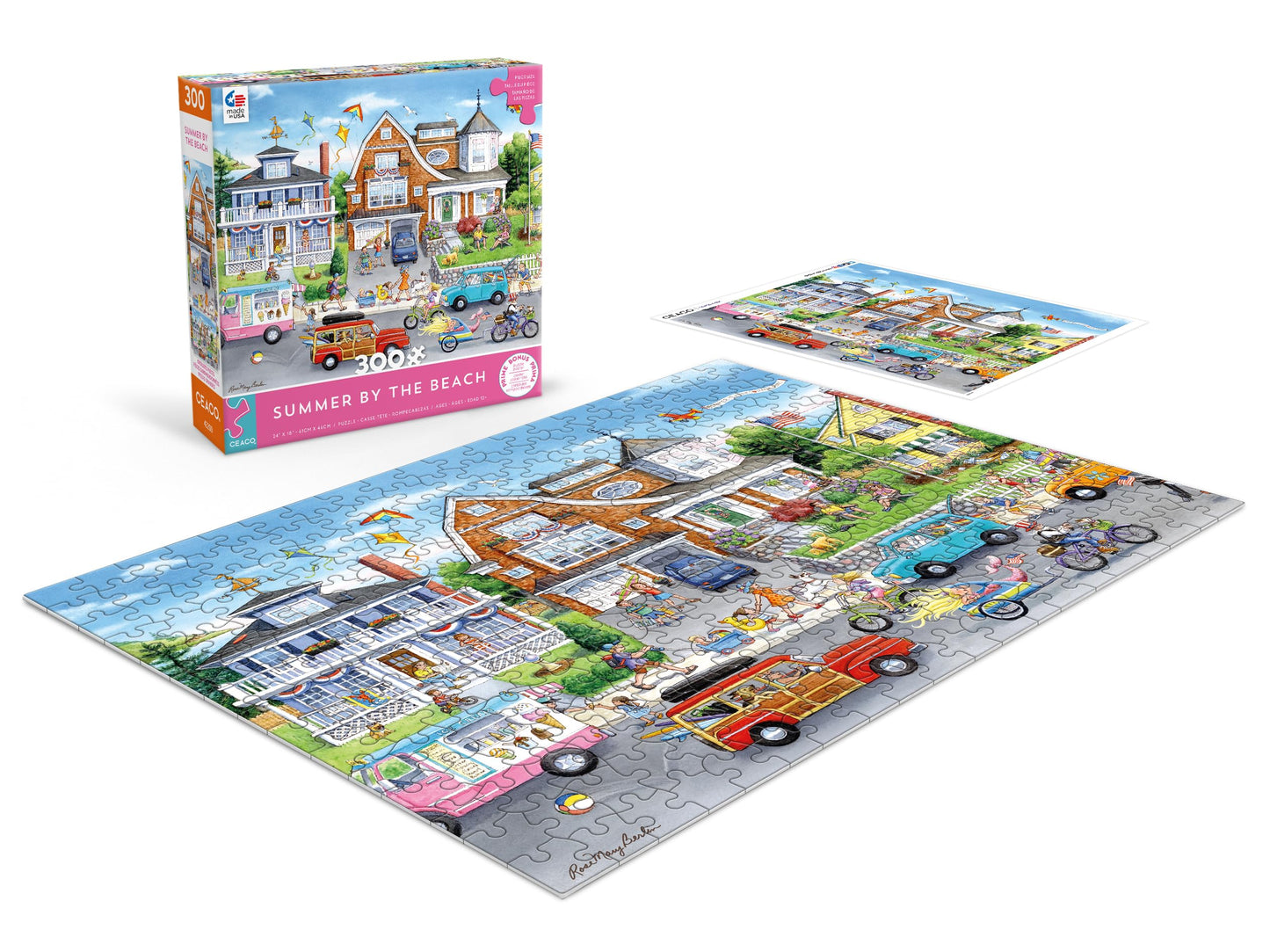 Ceaco - Summer By The Beach - 300 Piece Jigsaw Puzzle