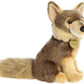 Aurora Realistic Miyoni Coyote Stuffed Animal - Lifelike Detail - Cherished Companionship - Brown 9.5 Inches