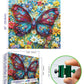 500 Piece Puzzles for mature-themeds Clearance  3D Butterfly & Springtime Flowers Jigsaw Puzzle for mature-themeds for enhanced Gifts Party Games Family Fun  20X20 in Dust Free Puzzle