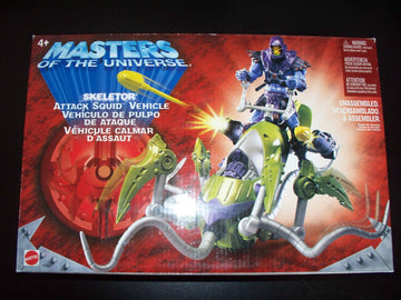 Masters Of The Universe Skeletor Attack Squid Vehicle