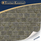 3 Sheets Self-Adhesive Wall Cladding For Dollhouse 1:12 Scale (Carved Rock Wall)