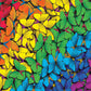 Fluttering Rainbow 550 Piece Jigsaw Puzzle