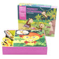 American Educational Products Monkey Expressions Puzzle Game – Magnetic Emotion & Feelings for Kids Ages 3+, Wooden, Model CC-001