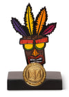 Powera Powera Heavy Metal Crash Bandicoot Statue - Aku Aku