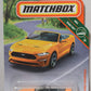 Matchbox 2019 MBX Road Trip '18 Ford Mustang Convertible 4/100, Orange