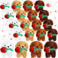Liliful 20 Pcs Valentine'S Day Plush Gift Animals Small Stuffed Plush Animals Bulk For Birthday Valentine Party Favors(Classic C