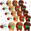 Liliful 20 Pcs Valentine'S Day Plush Gift Animals Small Stuffed Plush Animals Bulk For Birthday Valentine Party Favors(Classic C