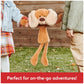 Gund Masi Puppy Dog Polyester Plush Plastic Pellets Stuffed Animal Take Along Friends Plushie Toy With Poly Bag For Children Age