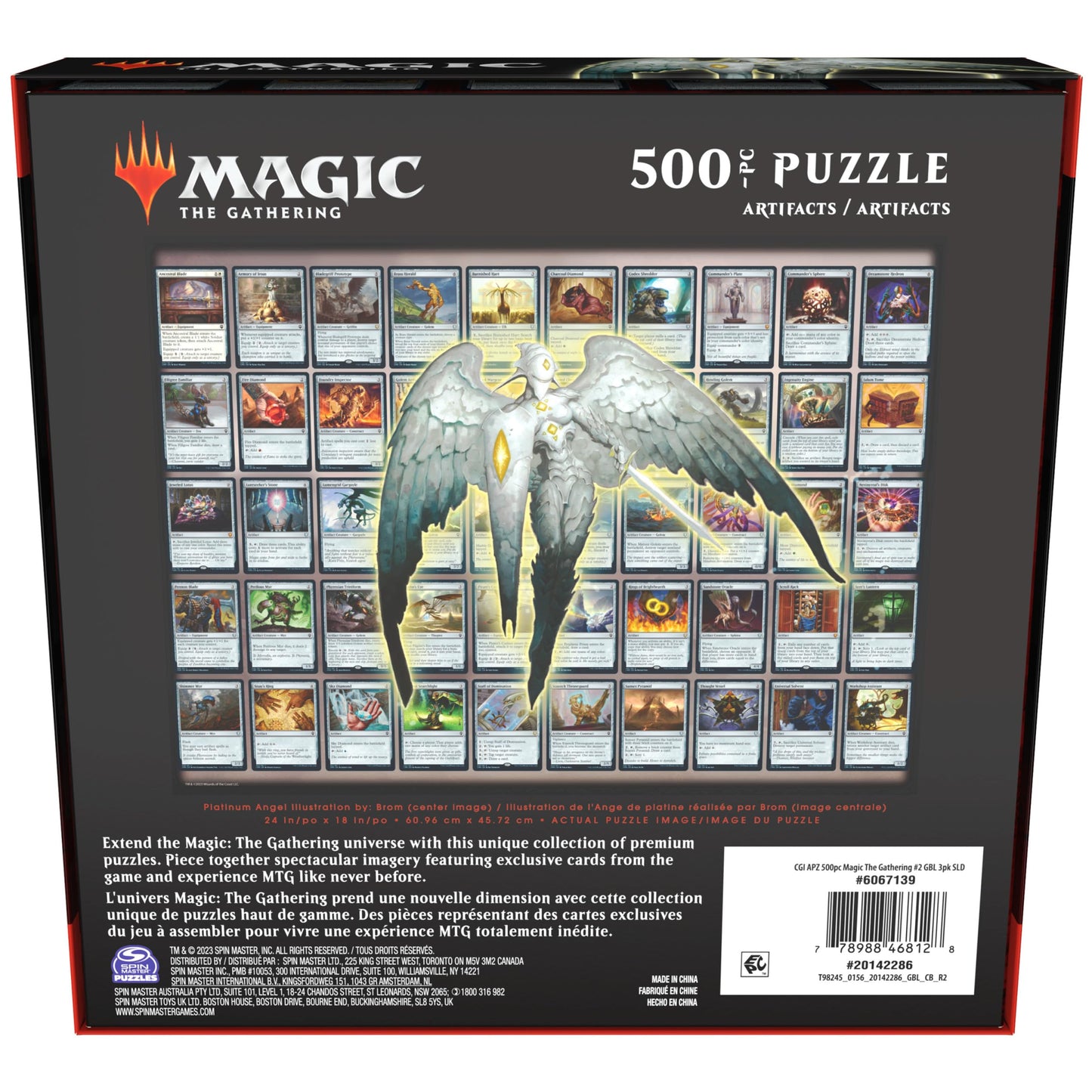 Magic The Gathering  Artifacts 500 Piece Puzzle MTG Puzzles for mature-themeds Jigsaw Puzzles 500 Pieces mature-themed Puzzles 500 Piece Puzzles for mature-themeds & Kids 12+