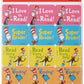 Eureka Classroom Decorations Cat in The Hat Reading Stickers for Kids and Educational Fun, 120pc