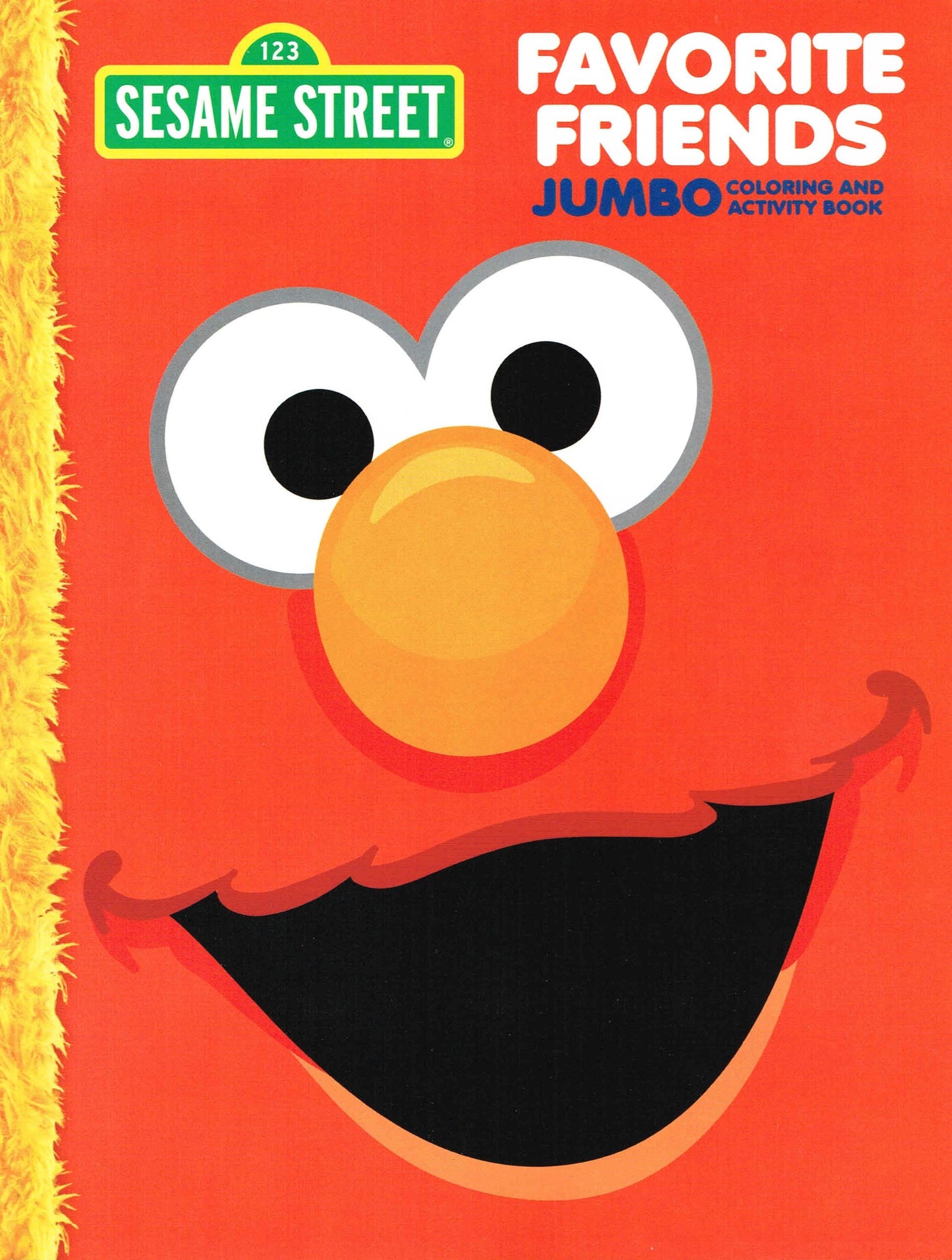 Bendon Publishing International Sesame Street Elmo Jumbo Coloring Book - Favorite Friends