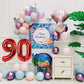Smlpuame 40 Inch Number Balloon 0-9 Red Large Number 90 Balloons,Digital Balloons For Birthday Party Celebration Decorations Sup