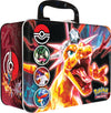 Pokemon Collector Chest: Fall 2023 Edition with Meowscarada, Skeledirge & Quaquaval Foil Cards, Black Metal Design, 6 Booster Packs
