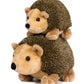 Ice King Bear Mom And Baby Stuffed Animals Set Zoo Wild Animals (Hedgehog)