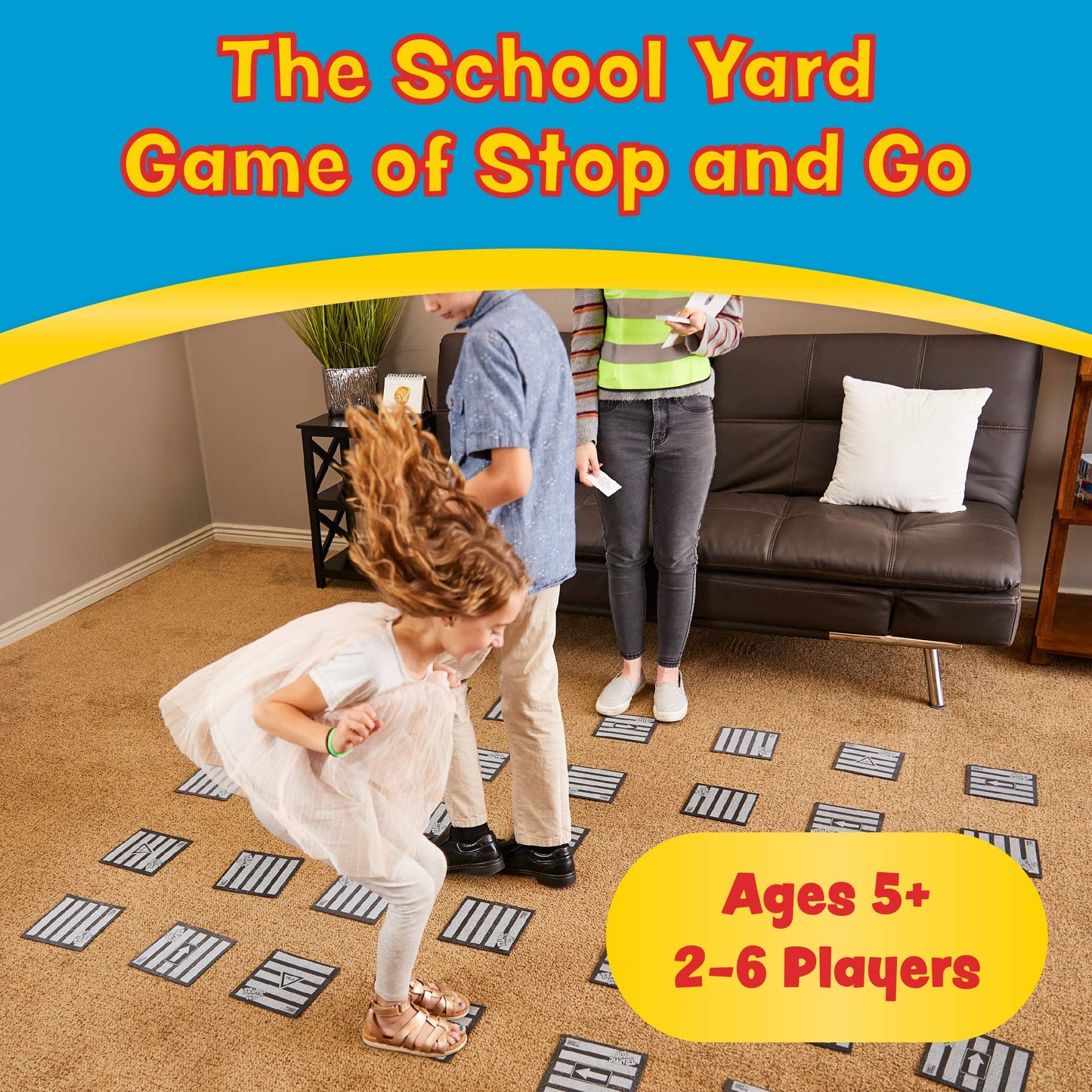 Traffic Cop: The School Yard Game Of Stop And Go - Interactive Game For Kids - Promotes Physical Activity - Indoor And Outdoor Safe