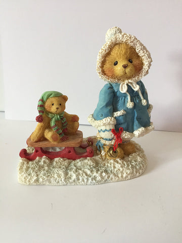 Pulling Sled Figurine Mary Item# 912840
