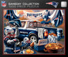 Masterpieces 1000 Piece Jigsaw Puzzle for mature-themeds - NFL New England Patriots Gameday - 19.25x26.75