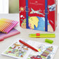 Faber-Castell 40 Connector Felt-tip Pens in Suitcase Gift Tin