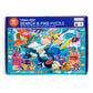 Mudpuppy Coral Reef - 64 Piece Search & Find Puzzle Featuring Diverse Marine Animals And Over 40 Hidden Images To Find For Ages