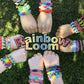 Rainbow Loom® Treasure Box Dots Edition, 8,000 Rubber Bands In 8 Different Polka Dots Colors, And A Bonus Of 2 Happy Looms, Great Activities For Boys And Girls 7+