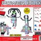 E-Blox Power Blox Builder - Advanced Kit 3D Led Light-Up Building Blocks Toys Set For Kids Ages 8+