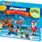 Playmobil Santa's Workshop Advent Calendar - Model 5494, Fun Holiday Playset for Kids