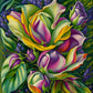 Ingooood Jigsaw Puzzle 1000 Pieces - Fantasy Series - Roses Puzzle Entertainment Toys for mature-themed Puzzles for Home Decoration  Family Puzzle Perfect for Game Nights (April Rose)