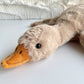 Tanha Goose Stuffed Animal, Soft Goose Plush, Cute Stuffed Goose, Duck Stuffed Animal - 20 Inch, Brown