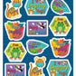 GERM BUSTERS SHAPE STICKERS