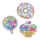 Creativity for Kids Big Gem Diamond Painting Kit: Sweets Stickers and Suncatchers - Diamond Art for Kids, DIY Stickers and Sunca