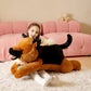 Tumyay Giant German Shepherd Dog Stuffed Animal Plush Soft Toy,30'' Large Cuddly Puppy Toys Jumbo Cute Big Size Huge Plushy Plus