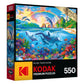 RoseArt Dolphin Paradise 550-Piece Jigsaw Puzzle - Multi-Colored Cardboard - Model 8300ZZAT for Adults