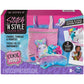 Cool Maker, Stitch ‘N Style Fashion Studio Refill With 2 Pre-Threaded Cartridges, Fabric And Water Transfer Prints, Arts & Crafts Kids Toys For Girls