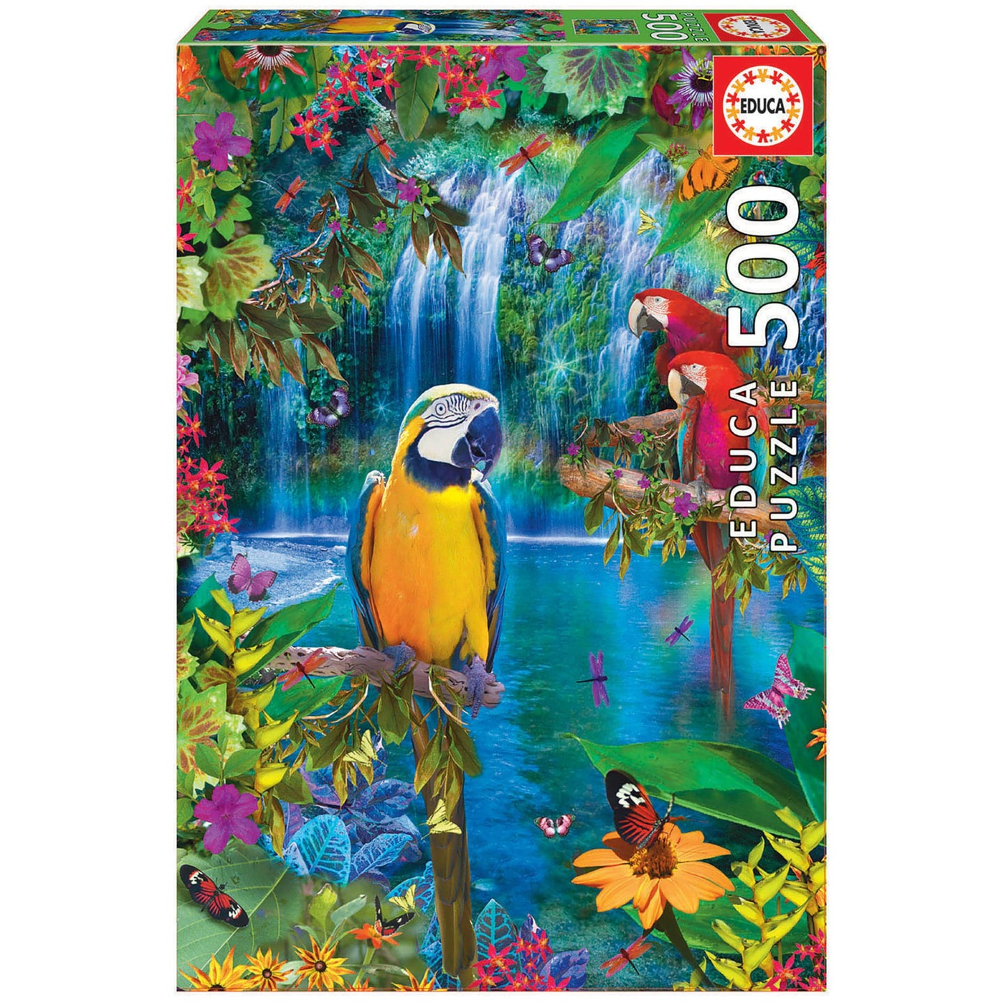 Puzzle Passion Educa Bird Tropical Land Puzzle (500 Piece)